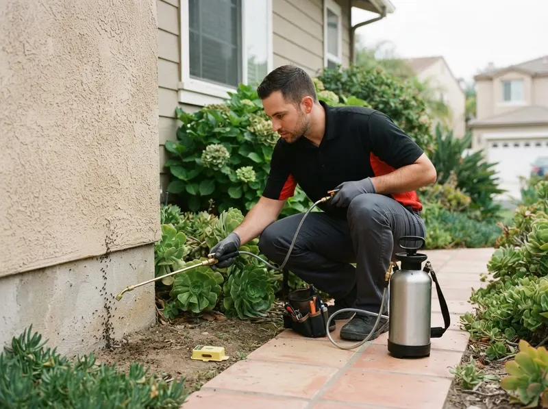 Argentine Ant Colony Suppression in San Diego, CA