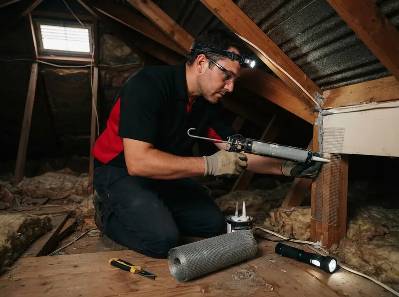 Attic and Crawl Space Rodent Exclusion in San Diego, CA