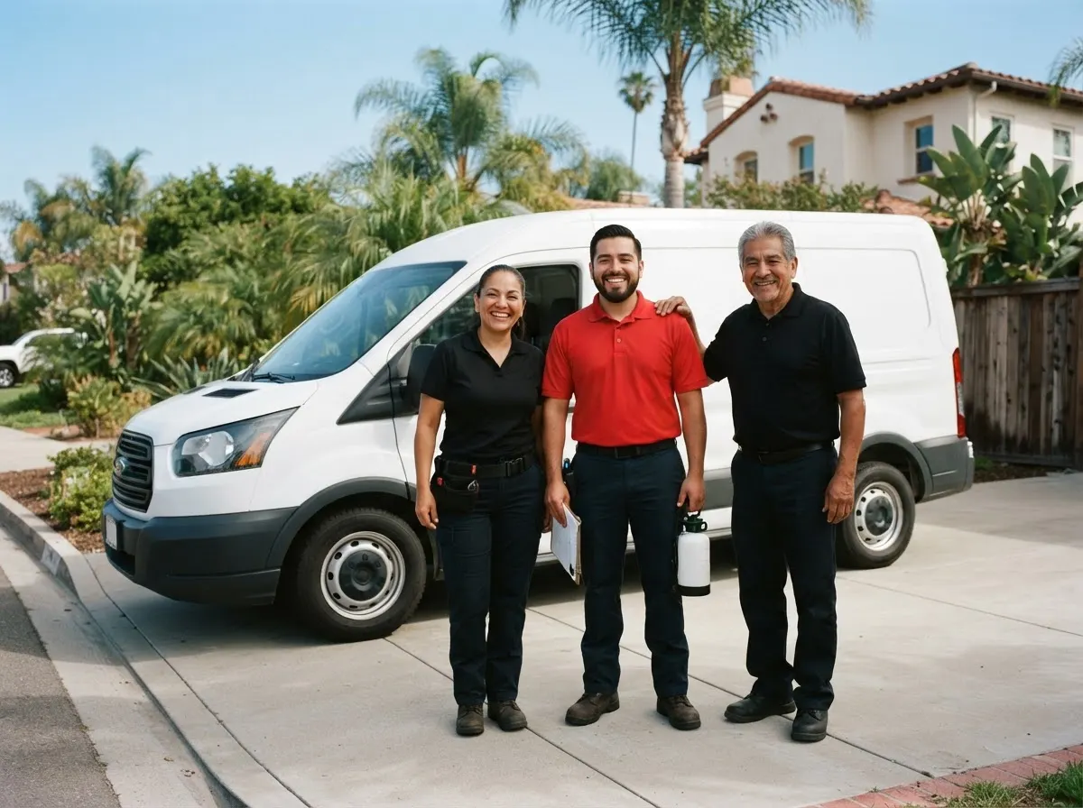 The Pacific Cedar Pest Control team, pest control service in San Diego, CA